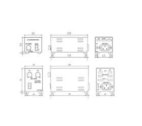 AITECPWM点灯電源LPAP1-1210NCW