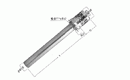 SAKAGUCHI坂口電熱コイルフィンヒーターF-22