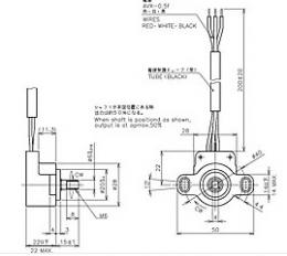 MIDORI回転角度センサCP-16U