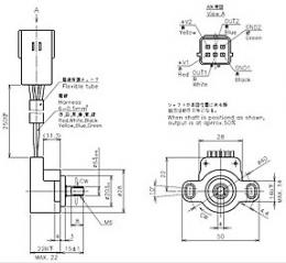 MIDORI回転角度センサCP-2HA