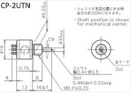 MIDORI回転角度センサCP-2UTN