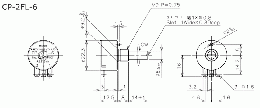 MIDORI回転角度センサCP-2FL-6