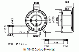 ONOSOKKI小野測器製,信号ケーブル,AG-3305