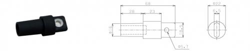 Cam-Lok (カムロック) メスコンタクト用キャップA100792-1