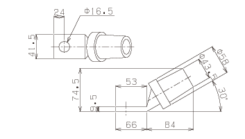 Cam-Lok (カムロック)メスコンタクトターミナルE1017-575