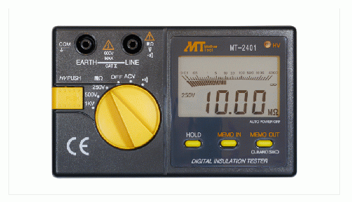 デジタル絶縁抵抗計 MT-2401