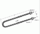 SAKAGUCHI坂口電熱ストレート・U字ヒーターSTH40352