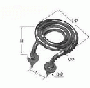 SAKAGUCHI坂口電熱水加熱用　パイプヒーターPW-750