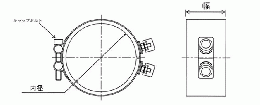 SAKAGUCHI坂口電熱坂口バンドヒーターBH6030